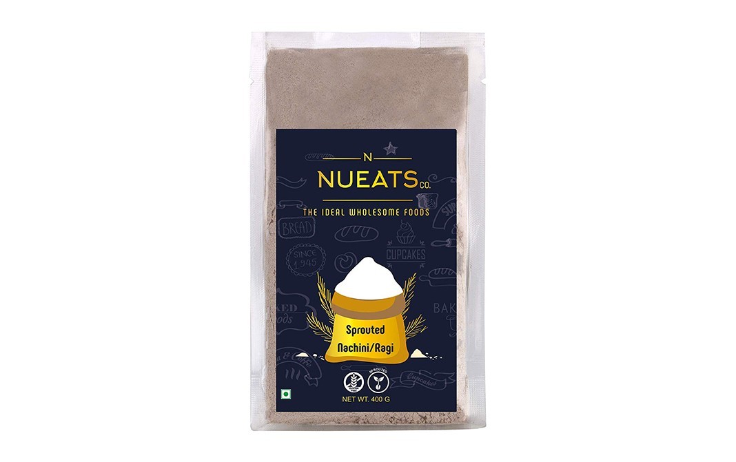 Nueats Co. Sprouted Nachini/Ragi    Pack  400 grams